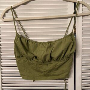 Princess Polly Women's Anabelle Top Green Size US 6 (Never Worn)